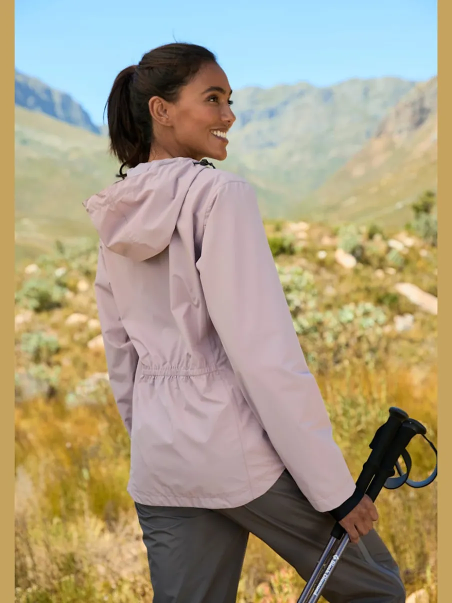 Veste d'extérieur imperméable avec zip et manches longues