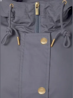 Veste d'extérieur légère avec capuche et poches pratiques
