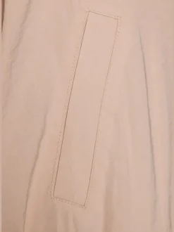 Veste d'été légère avec glissière devant et finitions à l'ourlet