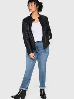Veste en cuir