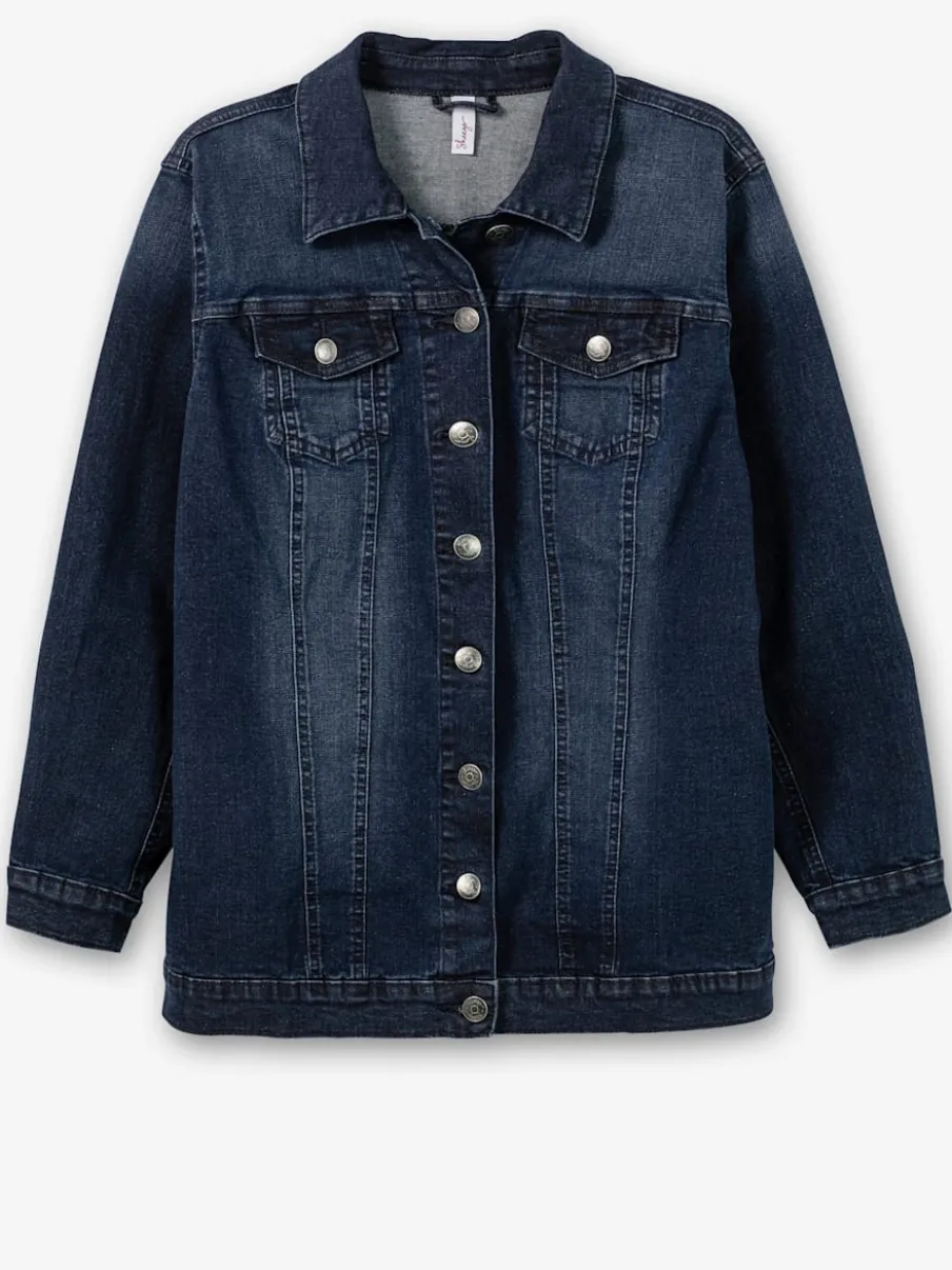 Veste en jean affine les hanches
