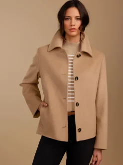 Veste en laine qualité flanelle ultra-douce