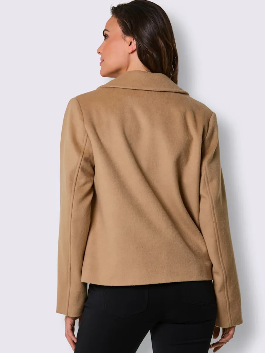 Veste en laine qualité flanelle ultra-douce