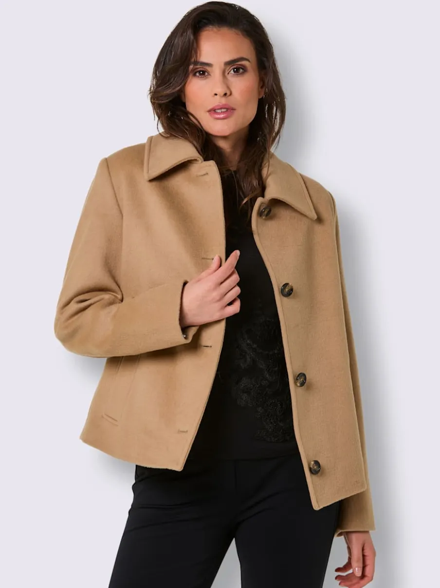 Veste en laine qualité flanelle ultra-douce