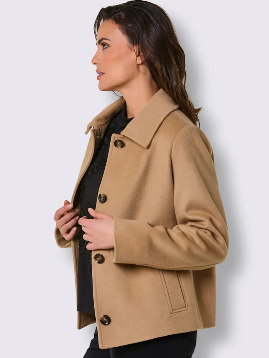 Veste en laine qualité flanelle ultra-douce