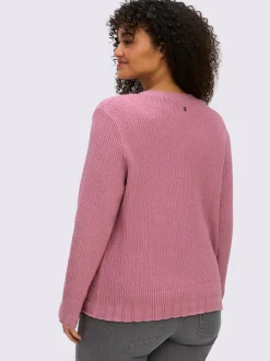 Veste en tricot ajouré