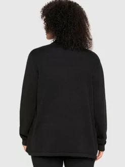 Veste en tricot col châle mode