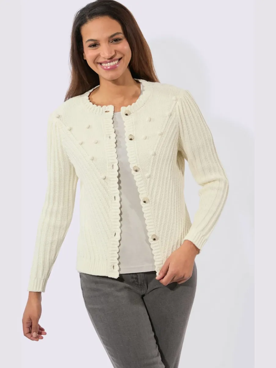 Veste en tricot 50% coton