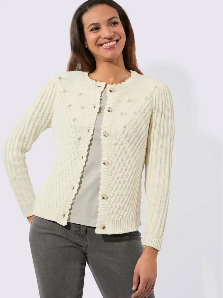 Veste en tricot 50% coton