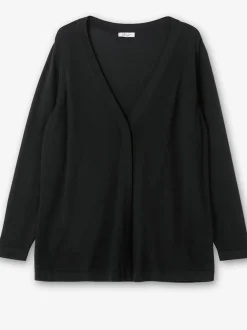 Veste en tricot fin boutonnée