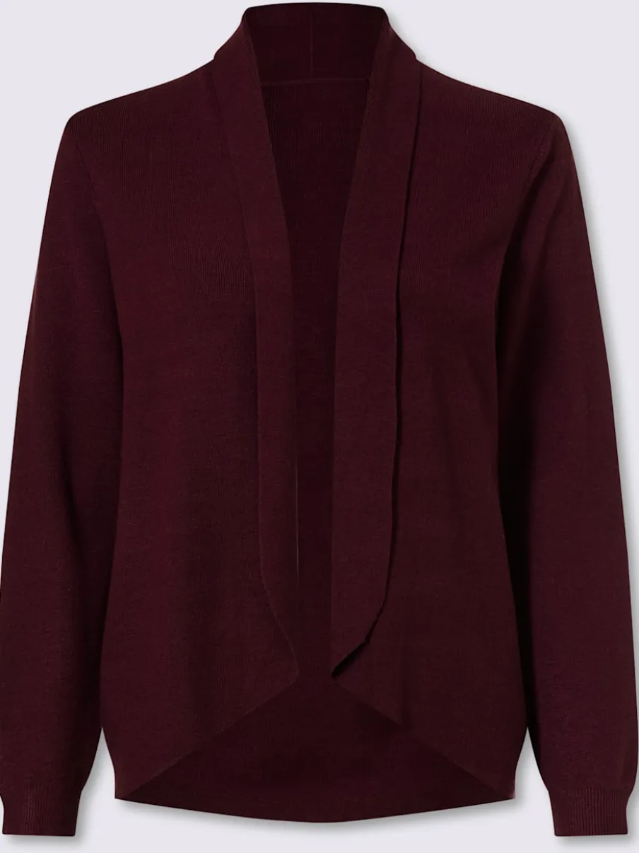 Veste en tricot fin col châle mode