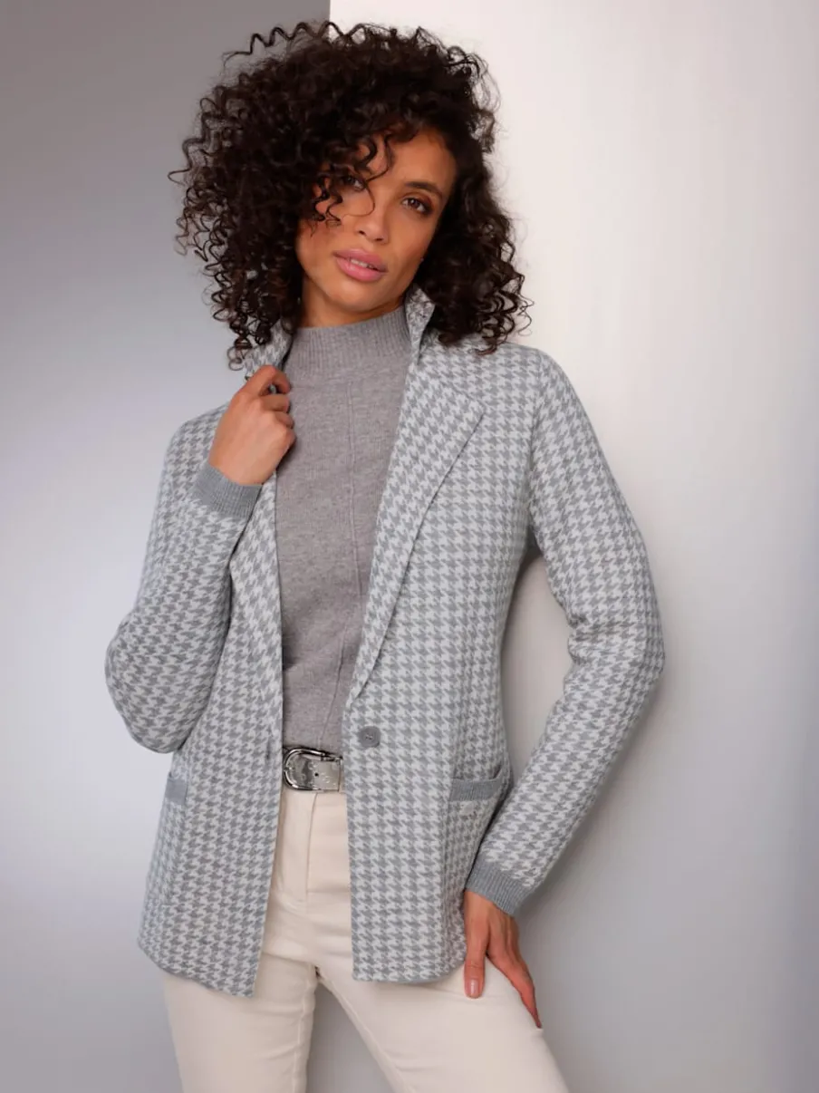 Veste en tricot à porter séparément ou ensemble