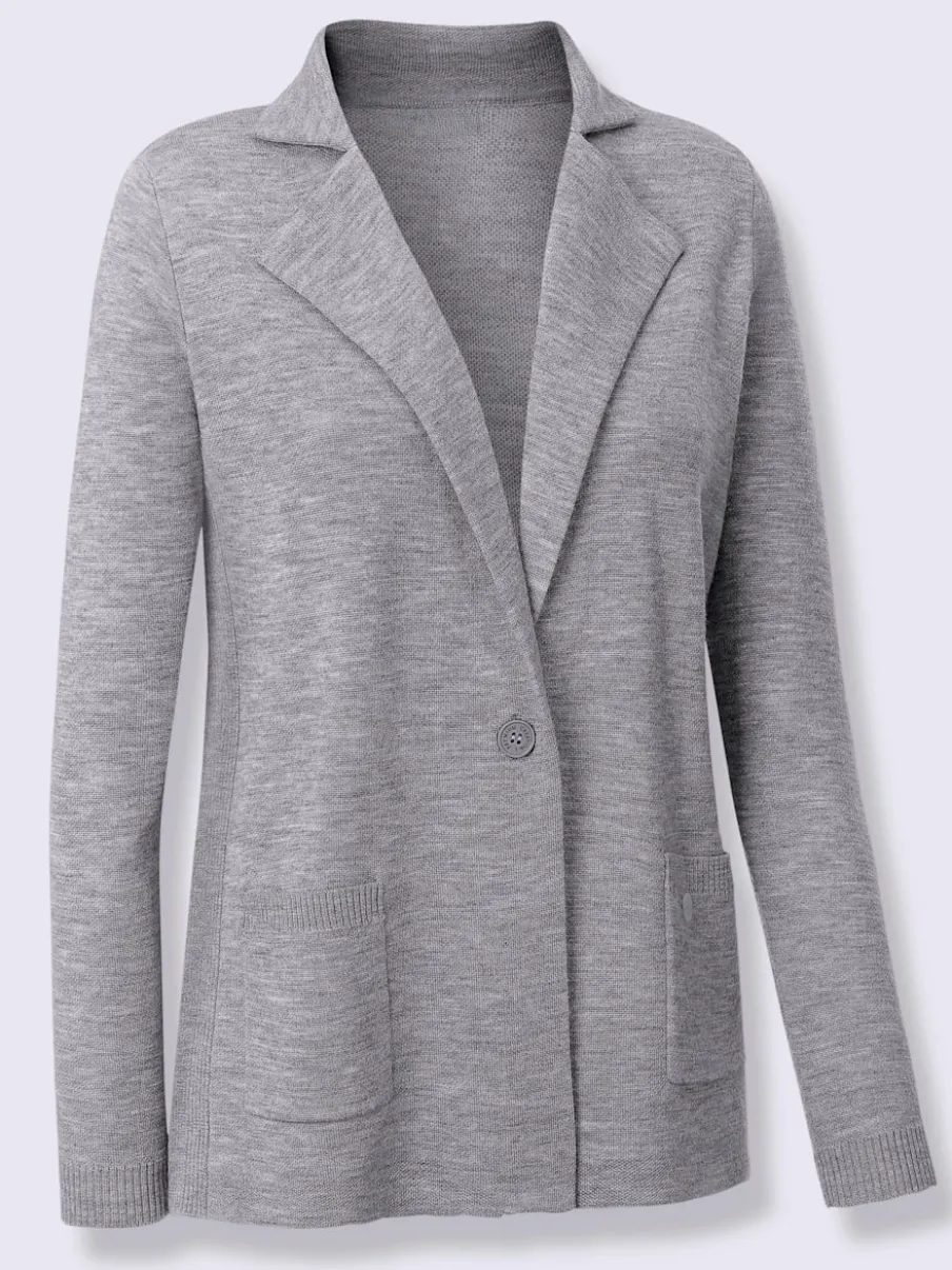 Veste en tricot à porter séparément ou ensemble