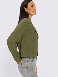 Veste en tricot pur coton