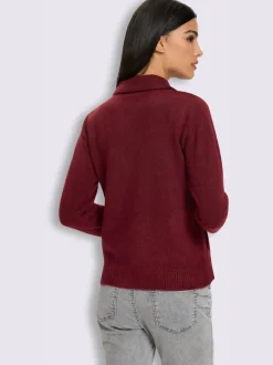 Veste en tricot rivets sur les poches