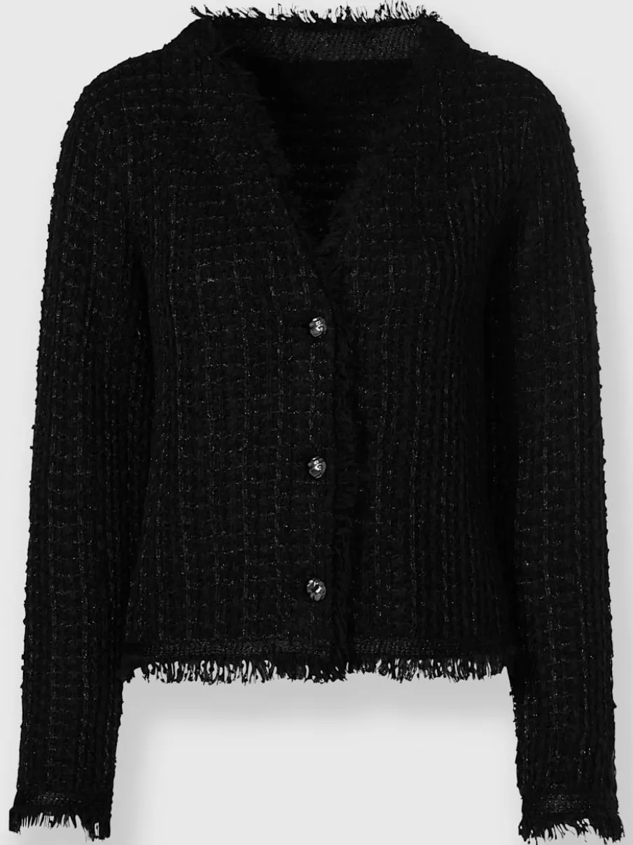 Veste en tricot structure tendance et affinante