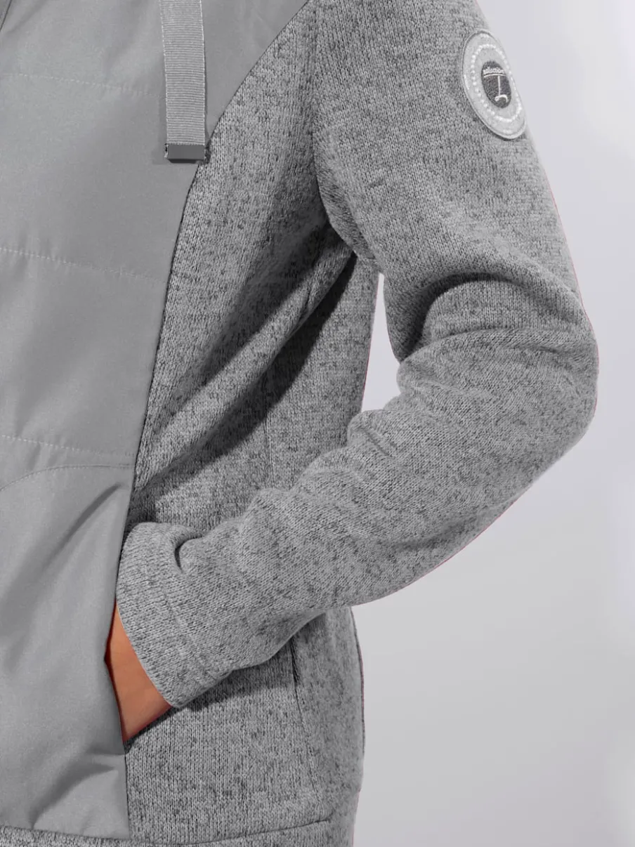 Veste légère avec capuche et poches intégrées élégantes