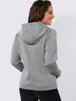 Veste légère avec capuche et poches intégrées élégantes