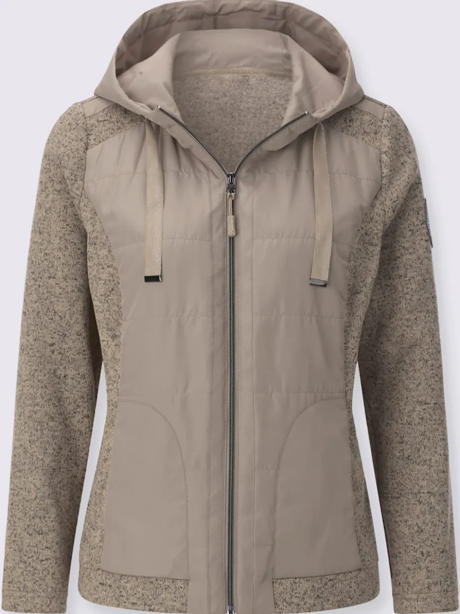 Veste légère avec capuche et poches intégrées élégantes