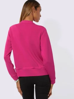 Veste légère avec col rond et poches pratiques