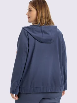 Veste légère capuche avec coulisse et lien à nouer