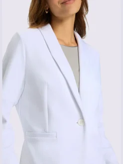 Veste légère à col châle avec fermeture à bouton