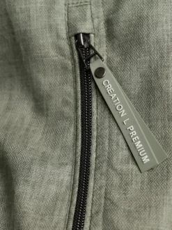 Veste légère en viscose avec capuche et poches sécurisées