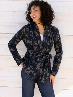 Veste légère fil brillant