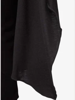 Veste légère à nouer avec manches longues et col ouvert
