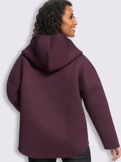 Veste légère structure côtelée douce