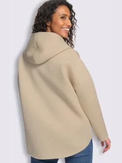 Veste légère structure côtelée douce