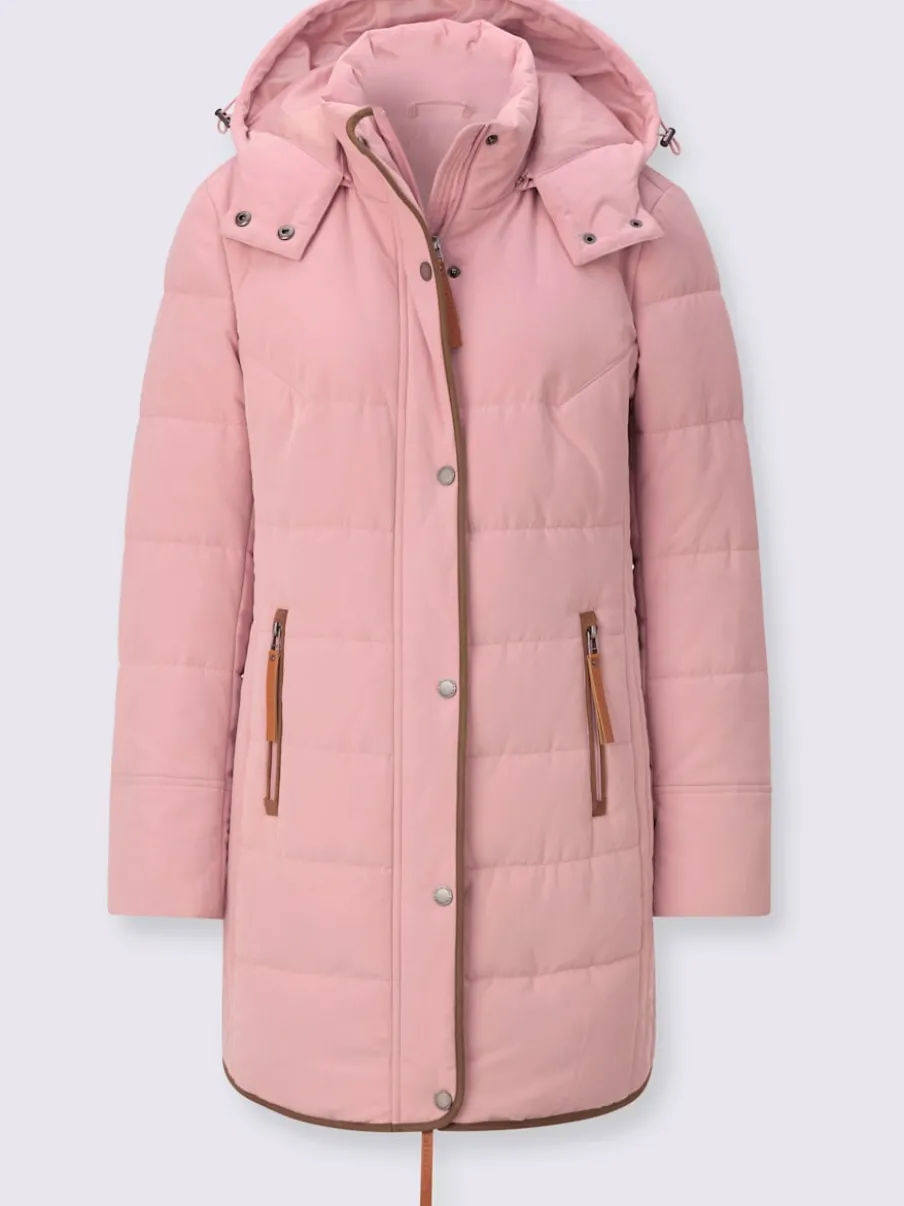 Veste longue chaud et facile à entretenir