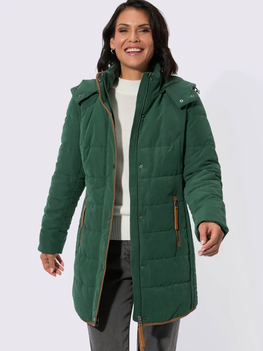 Veste longue chaud et facile à entretenir