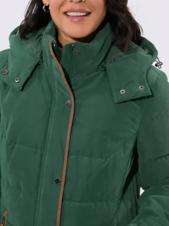 Veste longue chaud et facile à entretenir