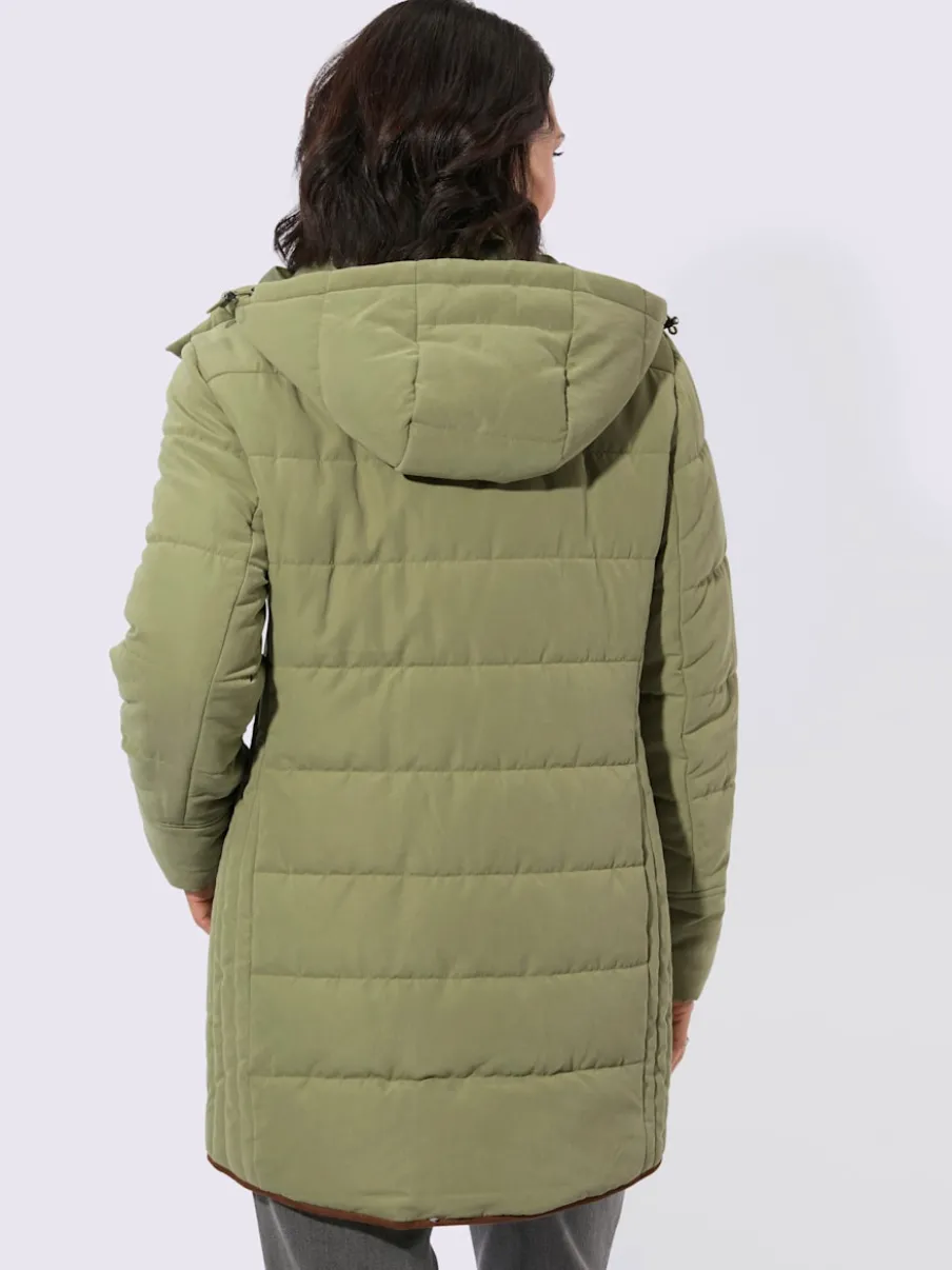 Veste longue chaud et facile à entretenir