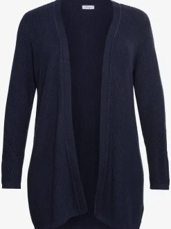 Veste longue en tricot