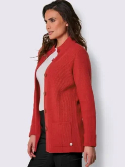 Veste longue en tricot ultra-doux avec modal
