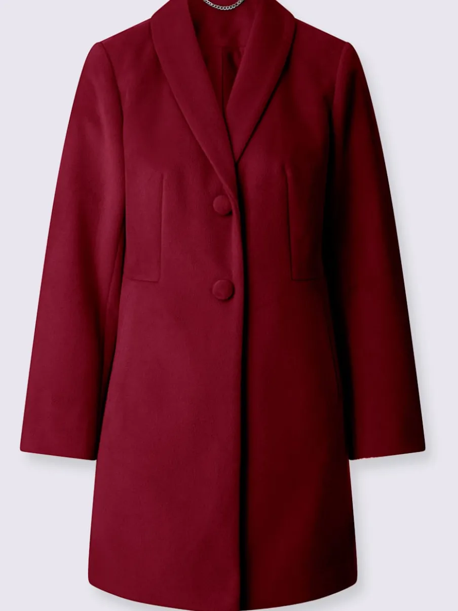 Veste longue matière supérieure facile d'entretien