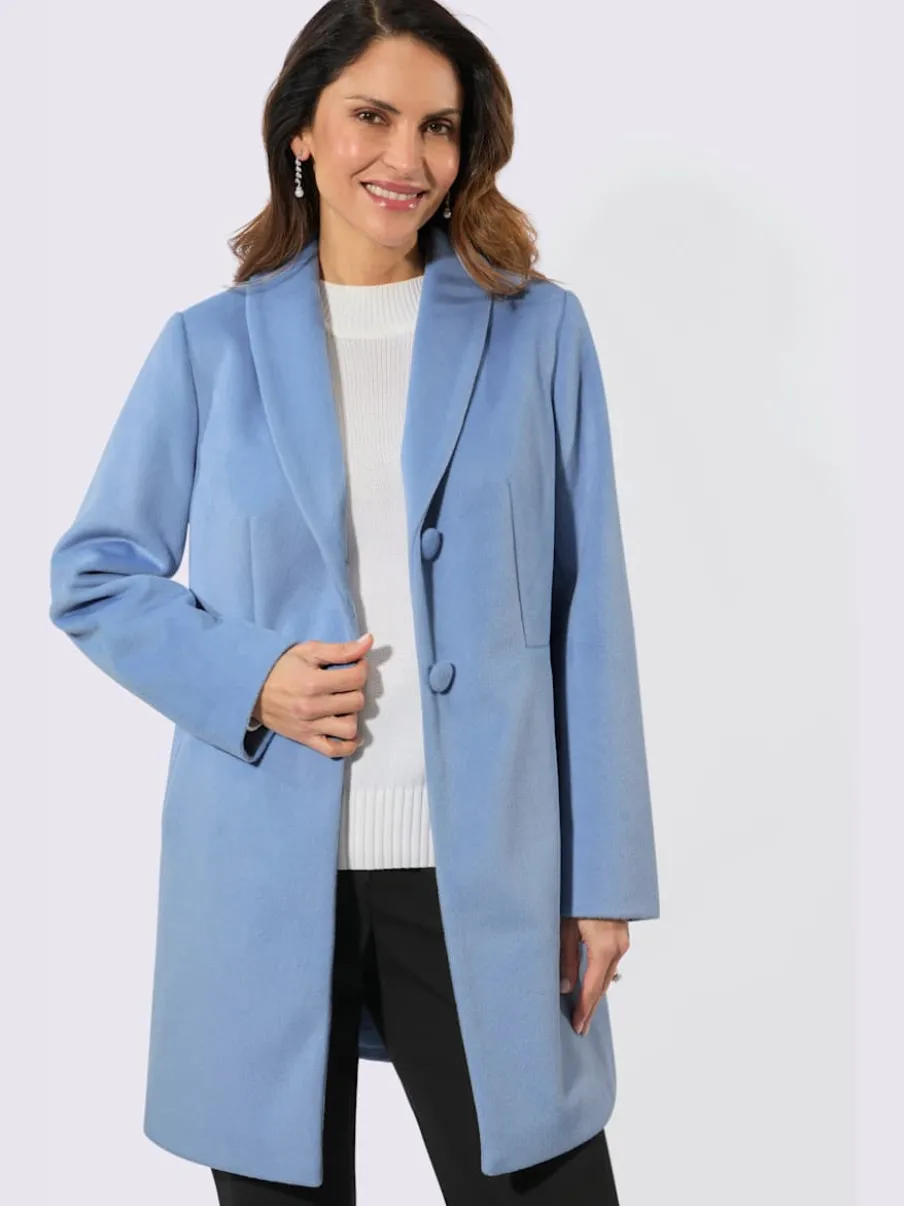 Veste longue matière supérieure facile d'entretien