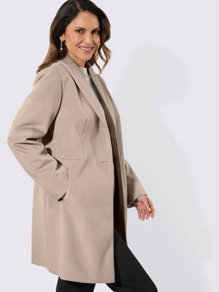 Veste longue matière supérieure facile d'entretien