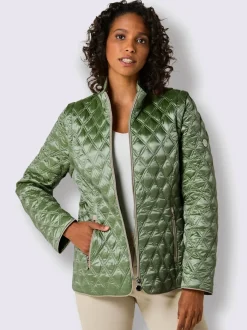 Veste matelassée en duvet avec manches amovibles et poches zippées