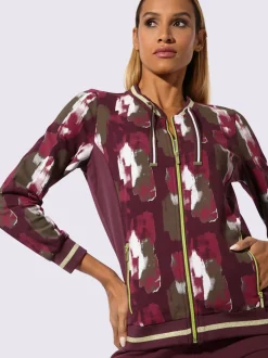 Veste matière sweat