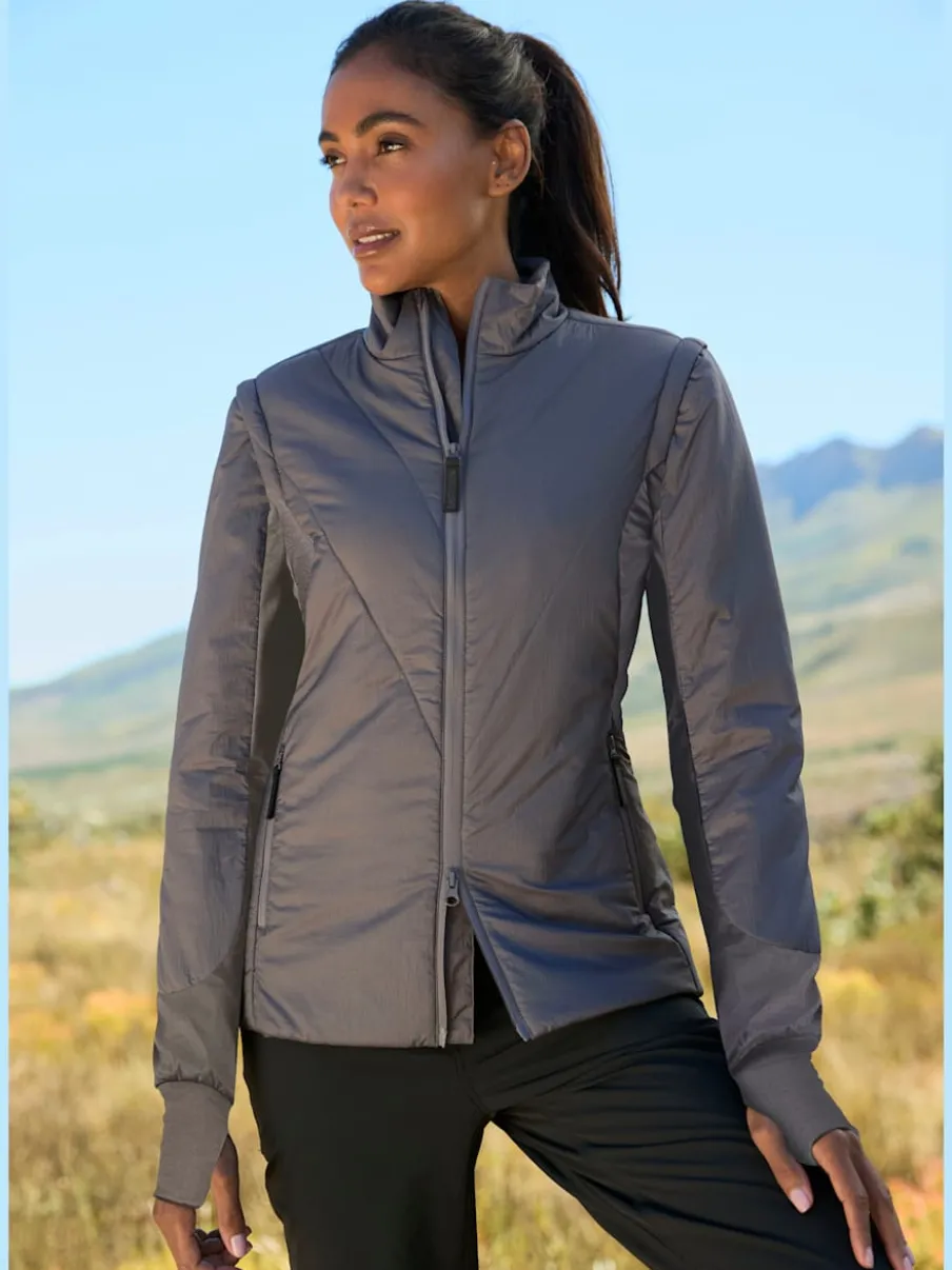 Veste multi-saisons légère avec garnissage et poches discrètes