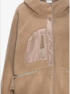Veste polaire ample avec capuche