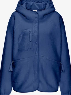 Veste polaire ample avec capuche