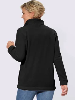Veste polaire avec col montant et deux poches
