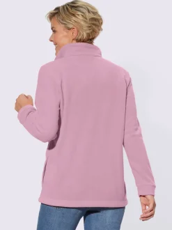 Veste polaire avec col montant et deux poches