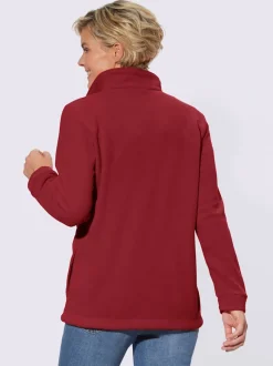 Veste polaire avec col montant et deux poches
