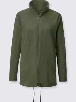 Veste polaire avec col montant et deux poches