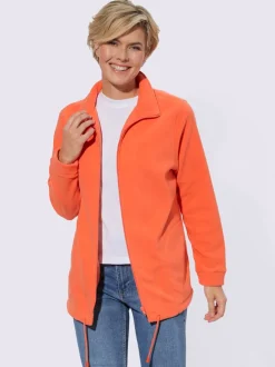 Veste polaire avec col montant et deux poches